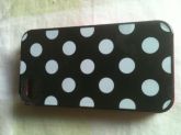 CASE I PHONE 4 POLKA DOTS PRETA