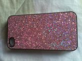 CASE PARA IPHONE 4 GLITTER ROSA